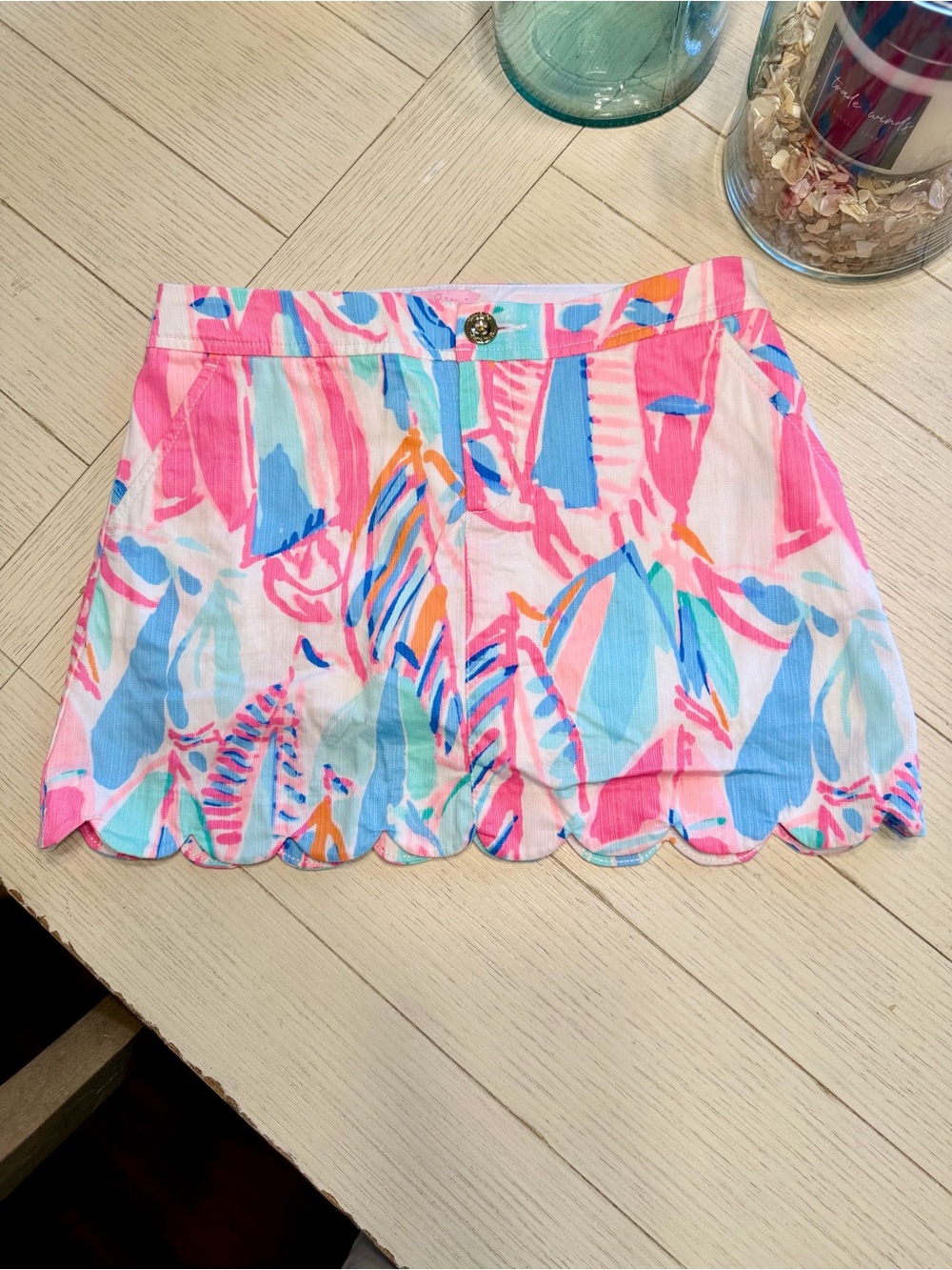 Lilly Pulitzer Colette skort - out to the sea | EEUC - size 0